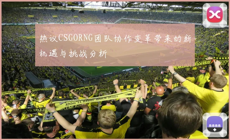 热议CSGORNG团队协作变革带来的新机遇与挑战分析