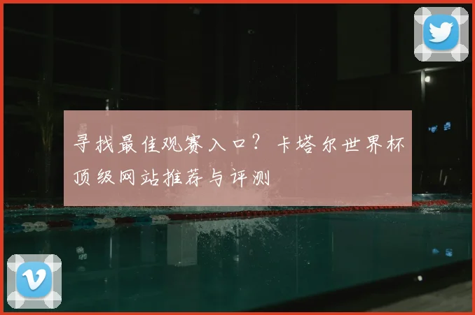 寻找最佳观赛入口？卡塔尔世界杯顶级网站推荐与评测