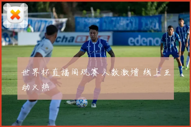 世界杯直播间观赛人数激增 线上互动火热